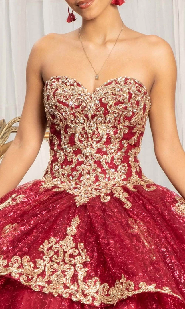 Elizabeth K GL1987 - Strapless Sweetheart Neckline Ball Gown 4 Elizabeth K GL1987 - Strapless Sweetheart Neckline Ball Gown