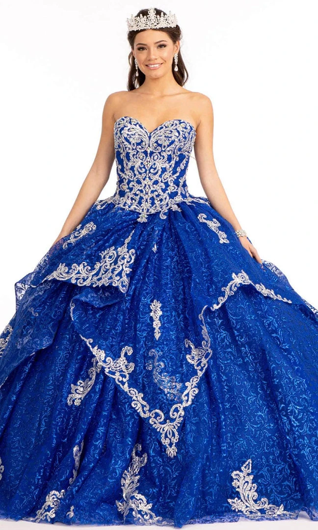 Elizabeth K GL1987 - Strapless Sweetheart Neckline Ball Gown 7 Elizabeth K GL1987 - Strapless Sweetheart Neckline Ball Gown