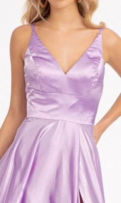 Elizabeth K GL1991 - Strappy High Slit Satin Prom Dress 23 Elizabeth K GL1991 - Strappy High Slit Satin Prom Dress