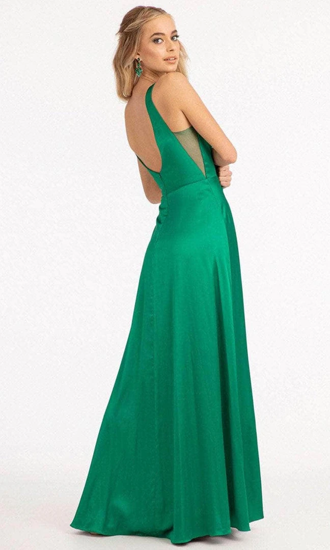 Elizabeth K GL1992 - Plunging Bodice Satin Prom Dress 9 Elizabeth K GL1992 - Plunging Bodice Satin Prom Dress