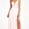 Elizabeth K GL1992 - Plunging Bodice Satin Prom Dress 2 Elizabeth K GL1992 - Plunging Bodice Satin Prom Dress