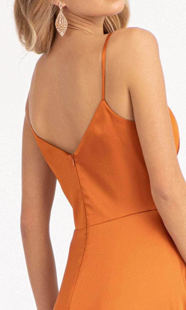 Elizabeth K GL1993 - Spaghetti Strap V-Neck Prom Dress With Slit 19 Elizabeth K GL1993 - Spaghetti Strap V-Neck Prom Dress With Slit