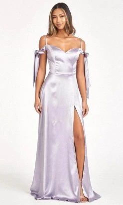 Elizabeth K GL1994 - Tie Strap Satin A-Line Prom Dress 43 Elizabeth K GL1994 - Tie Strap Satin A-Line Prom Dress
