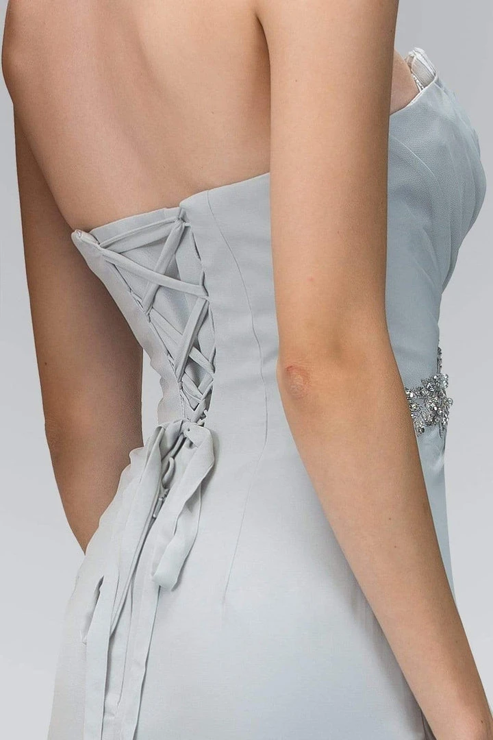 Elizabeth K - GL2060 Crystal Beaded Strapless Sweetheart A-Line Gown 12 Elizabeth K - GL2060 Crystal Beaded Strapless Sweetheart A-Line Gown