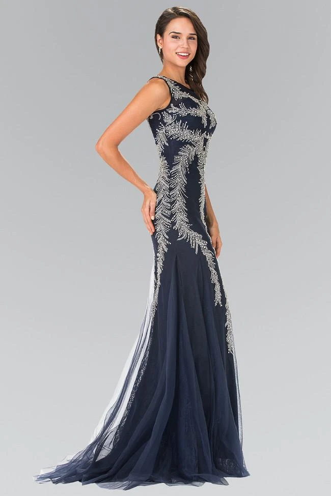 Elizabeth K - GL2289 Sequined Mermaid Gown 5 Elizabeth K - GL2289 Sequined Mermaid Gown