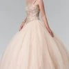 Elizabeth K - GL2350 Sleeveless Beaded Ballgown