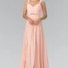 Elizabeth K - GL2366 Ruched Sweetheart Bodice Long Chiffon Gown 1 Elizabeth K - GL2366 Ruched Sweetheart Bodice Long Chiffon Gown