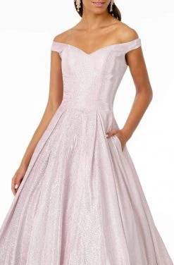 Elizabeth K - GL2904 Sweetheart Off-Shoulder Pleated Ballgown 13 Elizabeth K - GL2904 Sweetheart Off-Shoulder Pleated Ballgown