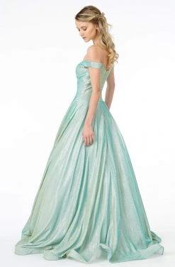 Elizabeth K - GL2904 Sweetheart Off-Shoulder Pleated Ballgown 9 Elizabeth K - GL2904 Sweetheart Off-Shoulder Pleated Ballgown