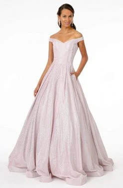 Elizabeth K - GL2904 Sweetheart Off-Shoulder Pleated Ballgown 12 Elizabeth K - GL2904 Sweetheart Off-Shoulder Pleated Ballgown