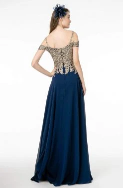 Elizabeth K - GL2998 Embroidered Sweetheart Chiffon A-Line Gown 11 Elizabeth K - GL2998 Embroidered Sweetheart Chiffon A-Line Gown