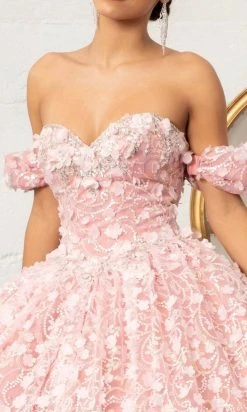 Elizabeth K GL3019 - Off-shoulder Sweetheart Neck Ball Gown 18 Elizabeth K GL3019 - Off-shoulder Sweetheart Neck Ball Gown