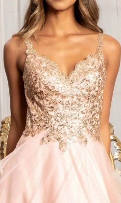 Elizabeth K GL3020 - Sleeveless Low-cut V-neck Long Dress 15 Elizabeth K GL3020 - Sleeveless Low-cut V-neck Long Dress