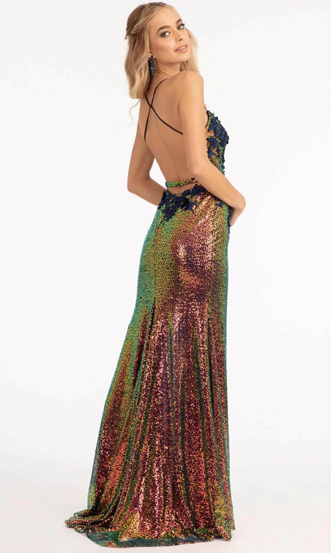 Elizabeth K GL3025 - Sleeveless Deep Sweetheart Neck Evening Dress 4 Elizabeth K GL3025 - Sleeveless Deep Sweetheart Neck Evening Dress