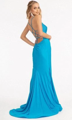 Elizabeth K GL3035 - Lace Up Back Mermaid Prom Dress 20 Elizabeth K GL3035 - Lace Up Back Mermaid Prom Dress
