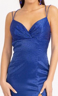 Elizabeth K GL3038 - Crisscrossed Back Evening Gown 25 Elizabeth K GL3038 - Crisscrossed Back Evening Gown