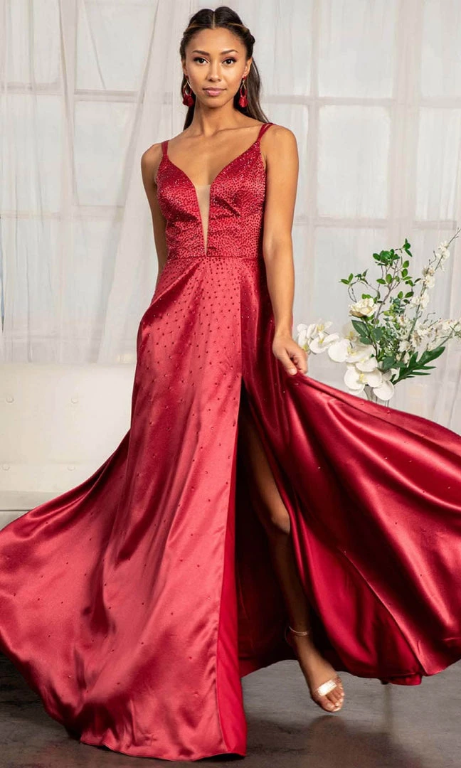 Elizabeth K GL3039 - Beaded Sweetheart A- Line Dress 5 Elizabeth K GL3039 - Beaded Sweetheart A- Line Dress