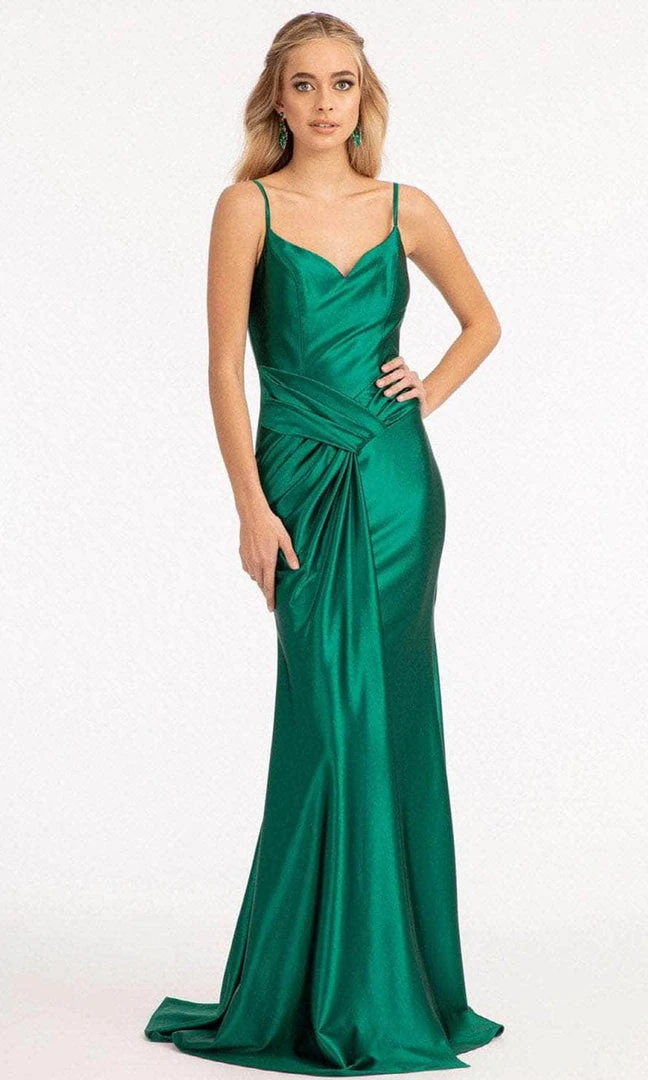 Elizabeth K GL3044 - Draped Satin Mermaid Prom Dress 7 Elizabeth K GL3044 - Draped Satin Mermaid Prom Dress