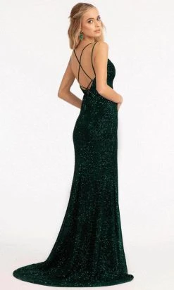 Elizabeth K GL3058 - Fully Sequined Formal Gown