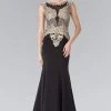 Elizabeth K - Gold Toned Embroidered Beaded Bodice Gown GL1461 2 Elizabeth K - Gold Toned Embroidered Beaded Bodice Gown GL1461