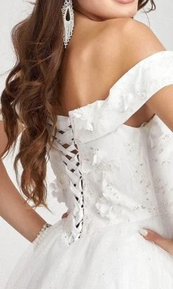 Elizabeth K GS1978 - Sweetheart Glitter Cocktail Dress