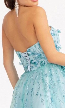 Elizabeth K GS1995 - Strapless Embellished Short Dress 22 Elizabeth K GS1995 - Strapless Embellished Short Dress