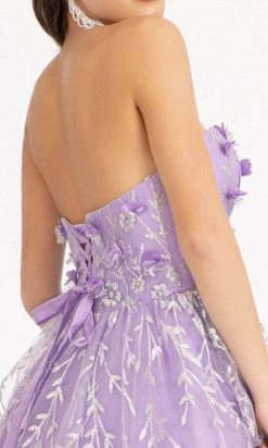 Elizabeth K GS1995 - Strapless Embellished Short Dress 27 Elizabeth K GS1995 - Strapless Embellished Short Dress