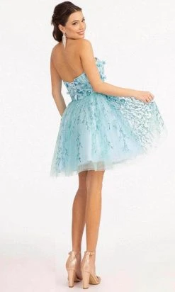 Elizabeth K GS1995 - Strapless Embellished Short Dress 20 Elizabeth K GS1995 - Strapless Embellished Short Dress