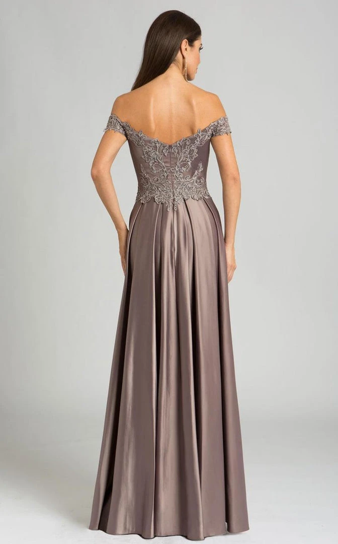 Feriani Couture - 18585 Laced Off Shoulder A-Line Gown 4 Feriani Couture - 18585 Laced Off Shoulder A-Line Gown