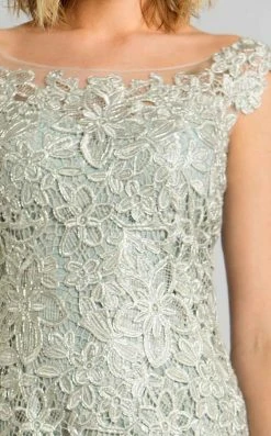 Feriani Couture - 18612 Floral Lace Cocktail Dress 5 Feriani Couture - 18612 Floral Lace Cocktail Dress