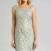 Feriani Couture - 18612 Floral Lace Cocktail Dress