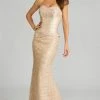 Feriani Couture - 18616 Strapless Embroidered Gown 2 Feriani Couture - 18616 Strapless Embroidered Gown