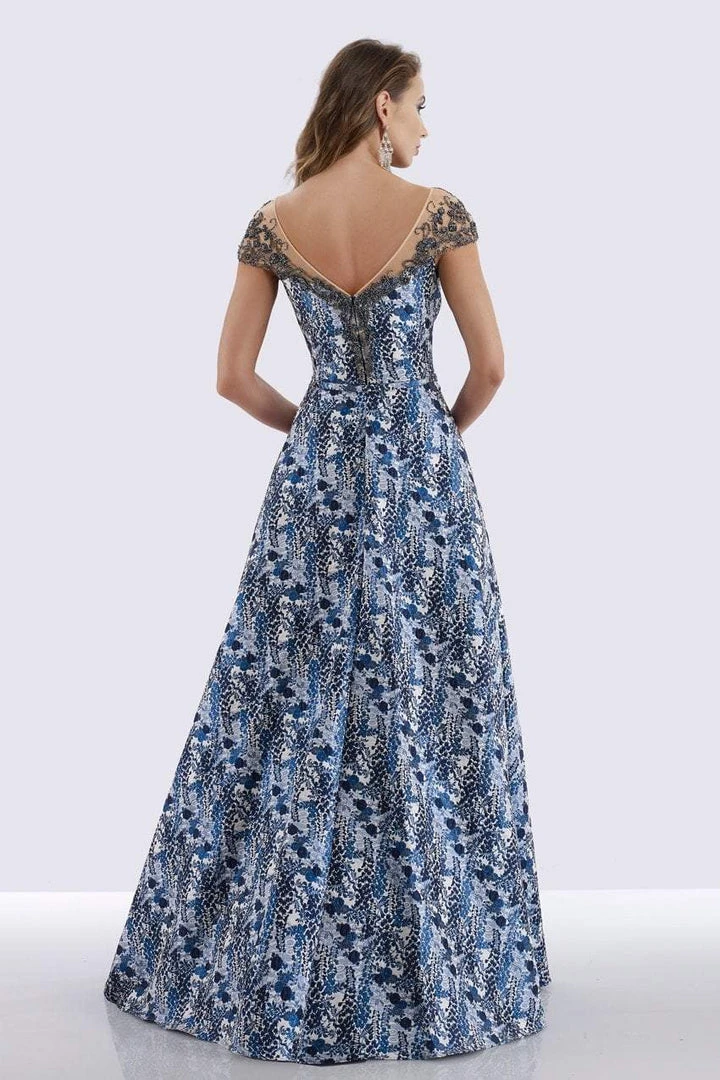 Feriani Couture - 18676 Embellished Floral Evening Dress 4 Feriani Couture - 18676 Embellished Floral Evening Dress