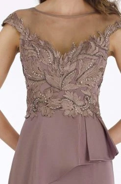 Feriani Couture - 18860 Embroidered Illusion Sheath Dress 7 Feriani Couture - 18860 Embroidered Illusion Sheath Dress