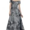 Feriani Couture - 20111 Off-Shoulder A-Line Evening Gown