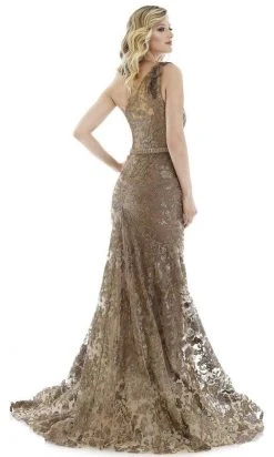 Feriani Couture - 20122 One-Shoulder Sequin Embroidered Mermaid Gown