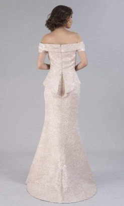 Feriani Couture - 20509 Off Shoulder Lace Mermaid Gown