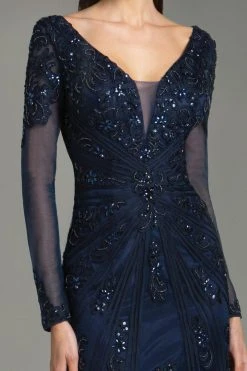 Feriani Couture - 26217 Sequined Sheer Evening Gown