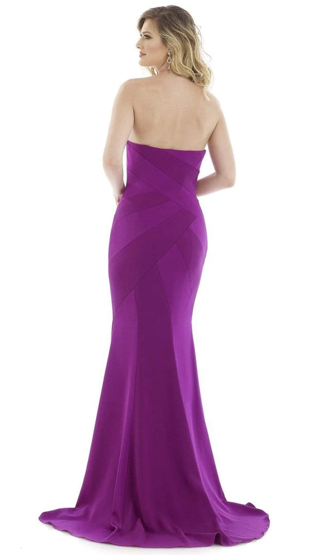 Gia Franco - 12984 Seamed Asymmetrical Mermaid Gown 4 Gia Franco - 12984 Seamed Asymmetrical Mermaid Gown