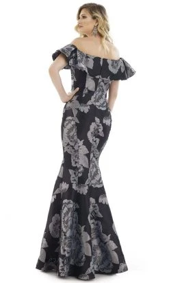 Gia Franco - 12986 Floral Off Shoulder Trumpet Gown