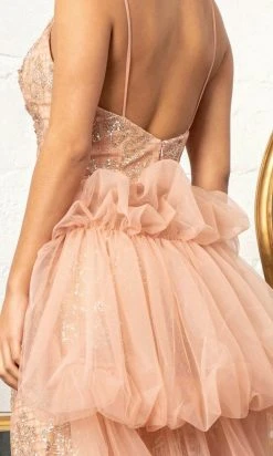 GLS By Gloria GL3004 - Sleeveless Scoop Neck Evening Gown