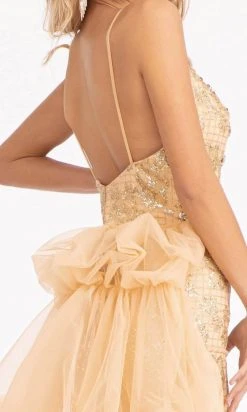 GLS By Gloria GL3004 - Sleeveless Scoop Neck Evening Gown