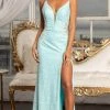 GLS By Gloria GL3029 - Beaded Sweetheart High Slit Dress 1 GLS By Gloria GL3029 - Beaded Sweetheart High Slit Dress