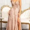 GLS By Gloria GL3031 - Embroidered Plunging Sweetheart A-Line Dress 1 GLS By Gloria GL3031 - Embroidered Plunging Sweetheart A-Line Dress