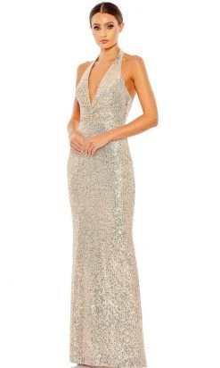 Ieena Duggal 11277 - Halter Neck Evening Dress 11 Ieena Duggal 11277 - Halter Neck Evening Dress