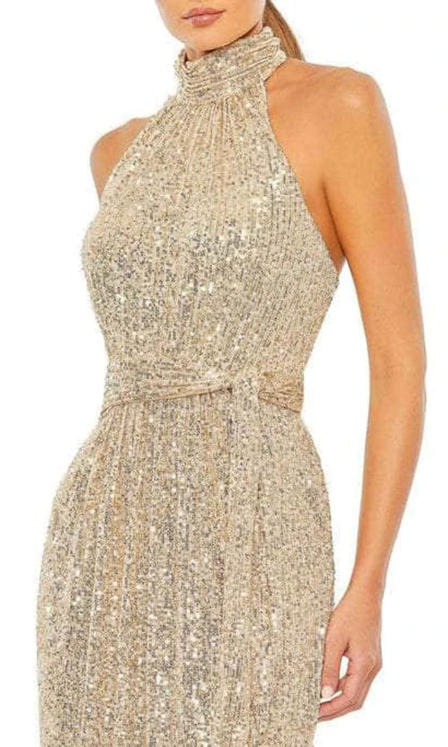 Ieena Duggal 11281 - Halter Sequin Sheath Dress 5 Ieena Duggal 11281 - Halter Sequin Sheath Dress