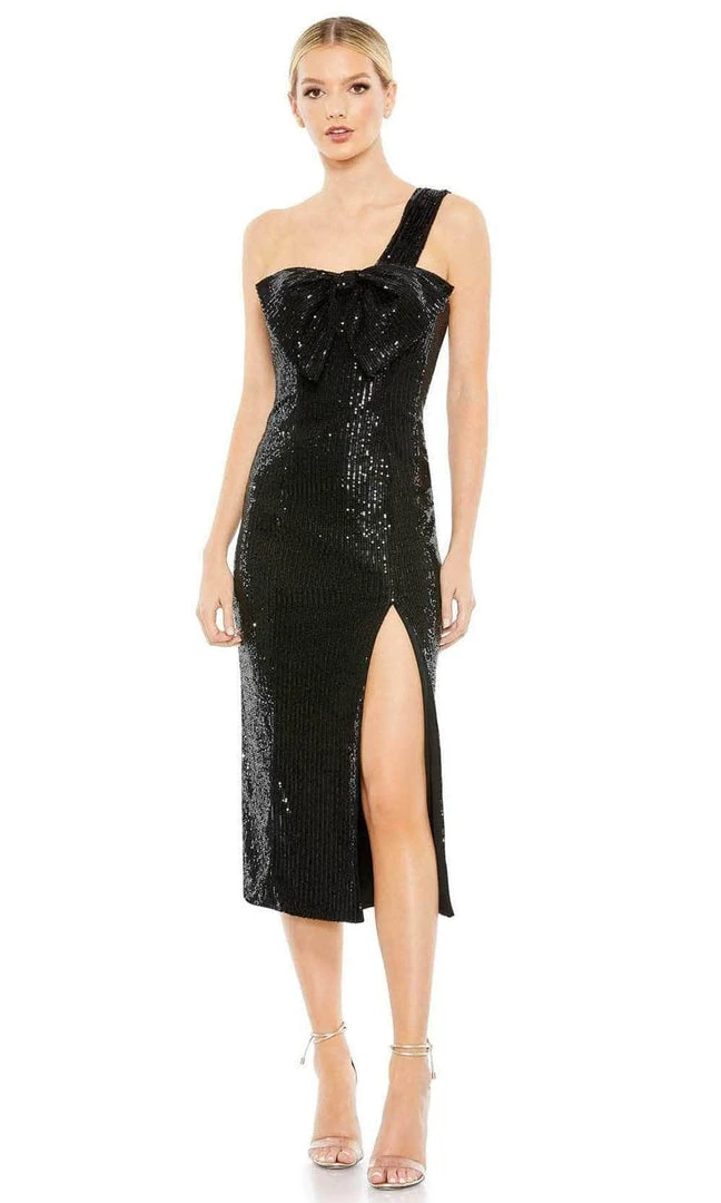 Ieena Duggal 11286 - Tea Length Sequin Cocktail Dress 3 Ieena Duggal 11286 - Tea Length Sequin Cocktail Dress