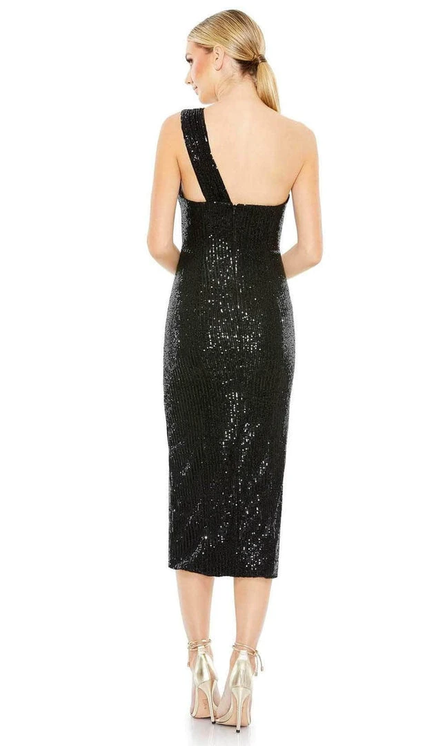 Ieena Duggal 11286 - Tea Length Sequin Cocktail Dress 4 Ieena Duggal 11286 - Tea Length Sequin Cocktail Dress