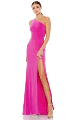 Ieena Duggal - 26512 One-Shoulder Cowl Open Back Fitted Gown 9 Ieena Duggal - 26512 One-Shoulder Cowl Open Back Fitted Gown