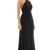 Ieena Duggal 26580 - Rhinestone Accented Halter Neckline Formal Dress